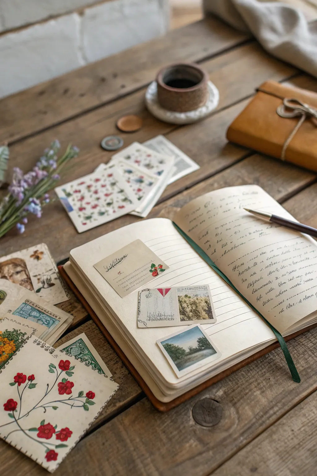 Transform your journal into a nostalgic masterpiece with vintage ephemera—each piece a story waiting to be told.