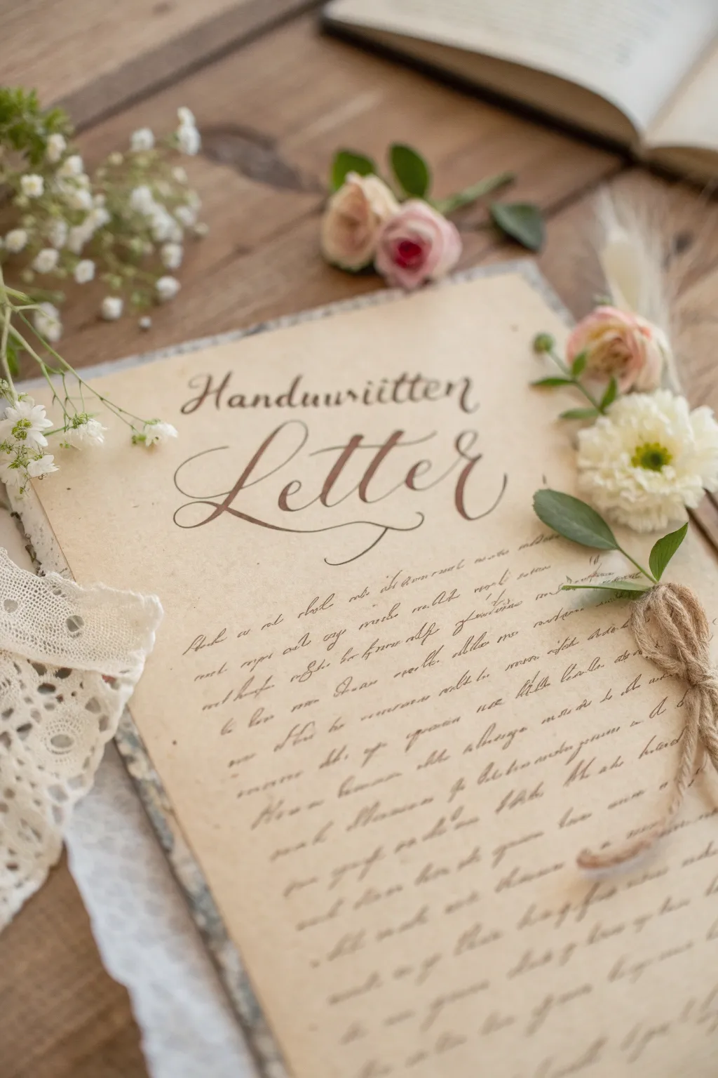 Whispering nostalgia through handwritten notes, where every word is a cherished memory.