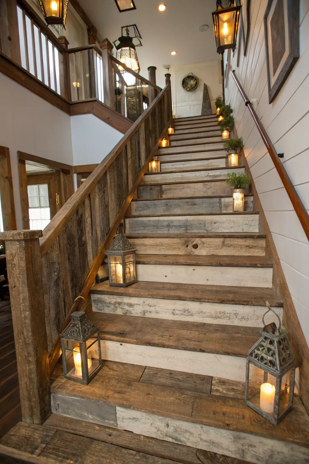 Weathered wood vinyl offers a rustic charm that's perfect for creating a cozy home ambiance.