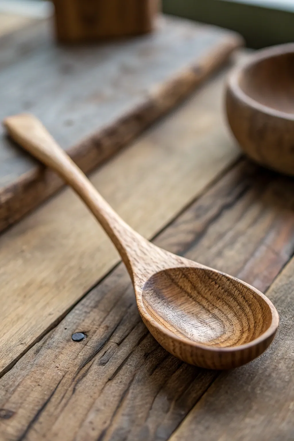 Whittle your way to simplicity with this charming mini spoon, perfect for any craftsman's collection.