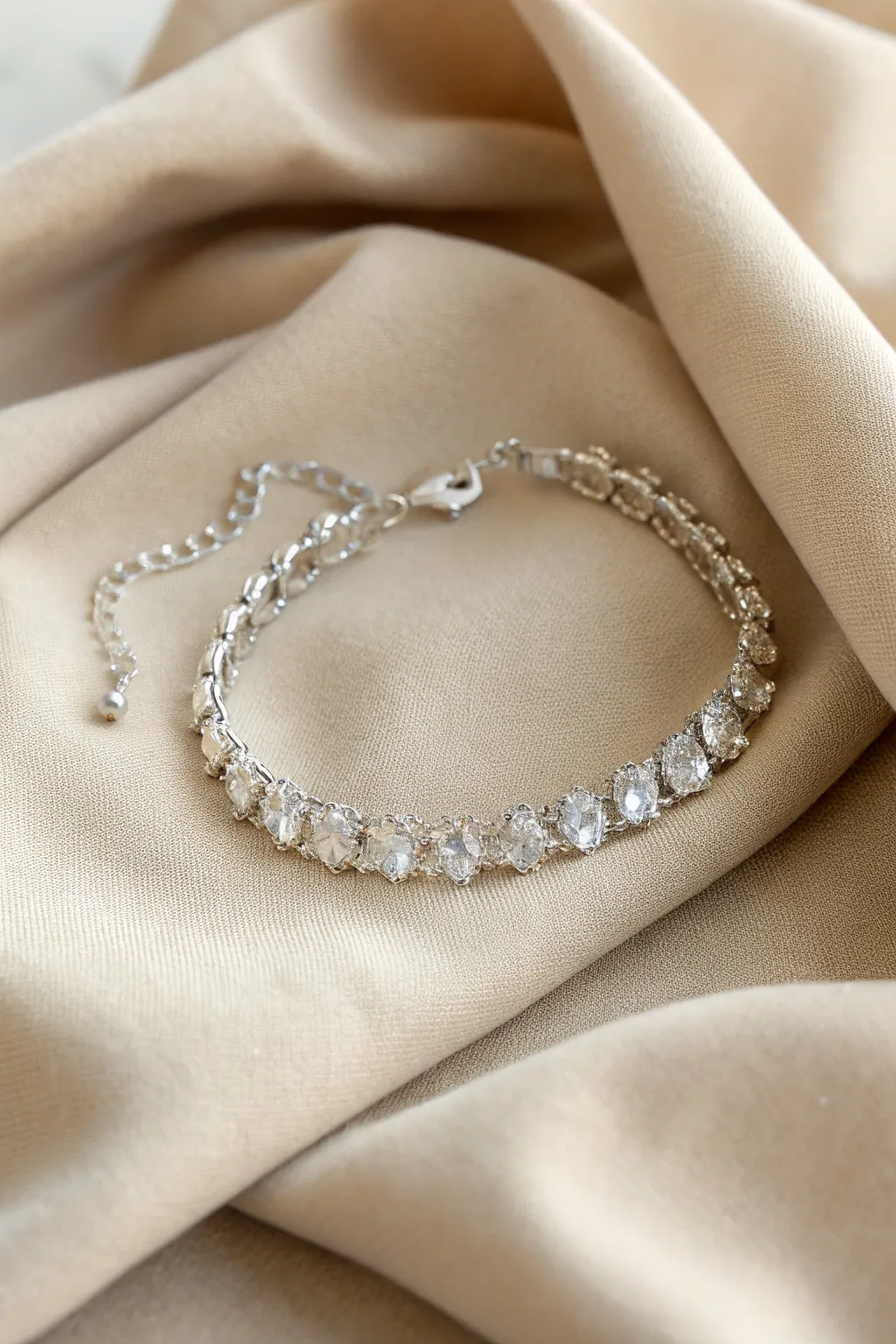 Embrace winter's sparkle with a touch of crystal-clear elegance.