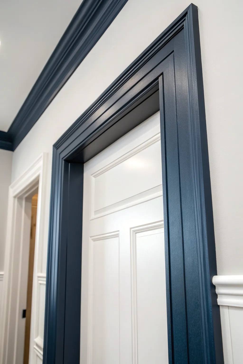 Enhance your space with the elegance of minimalist 1x4 door trim — where less truly is more.