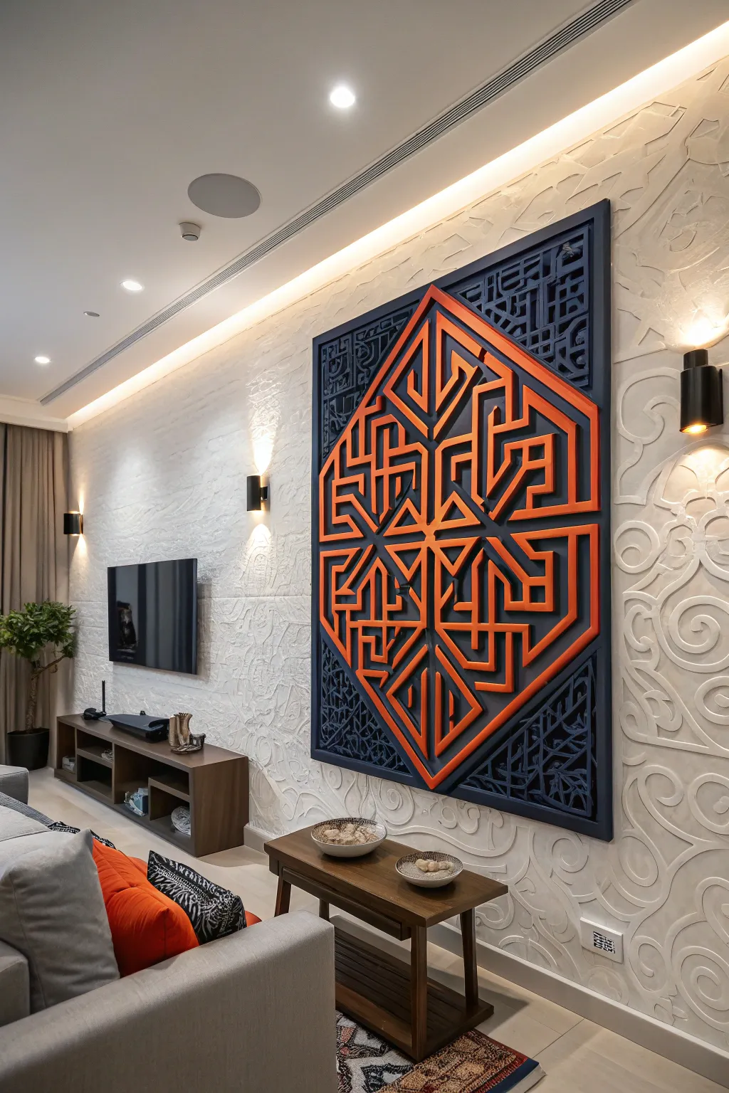 Transform your space with bold and intricate 3D printed wall art that speaks to craftsmanship and creativity.