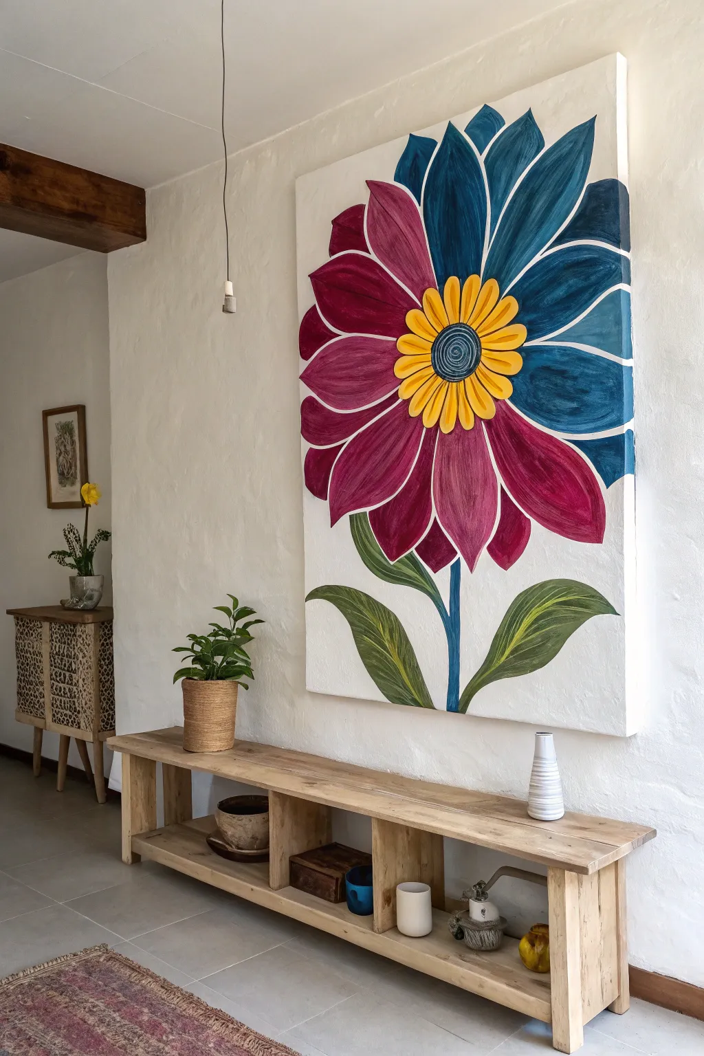 Bring a burst of color and life to your space with vibrant flower power.