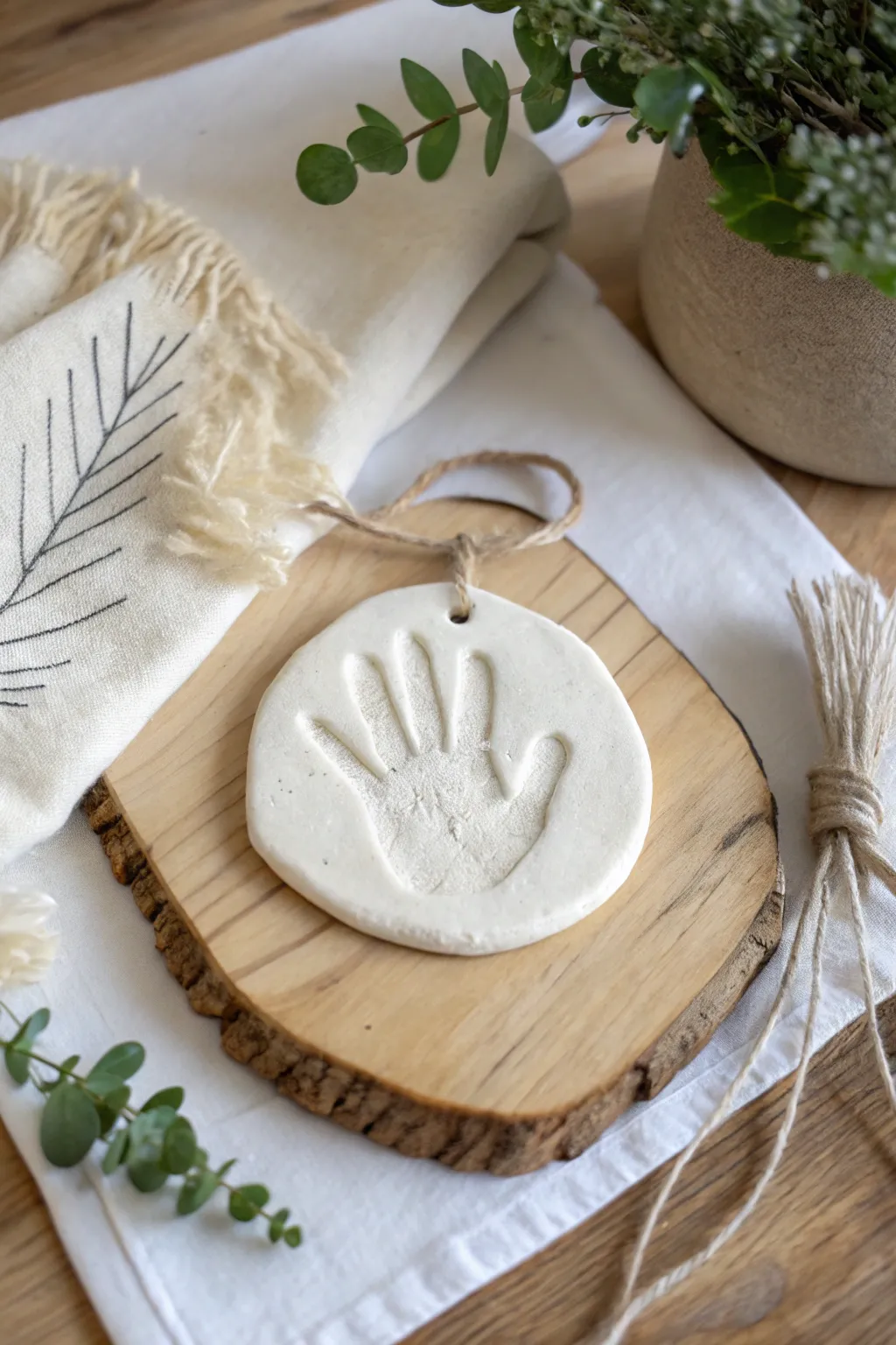 Cherish the little moments with a timeless handprint keepsake, perfect for Mother's Day.