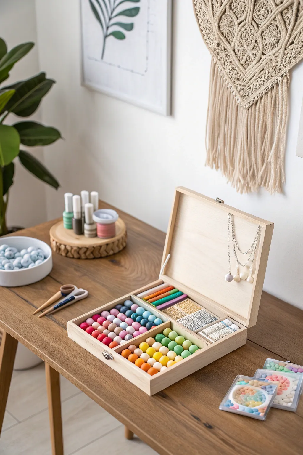 Unleash creativity with this chic DIY craft kit, the perfect party bag alternative for your next gathering!