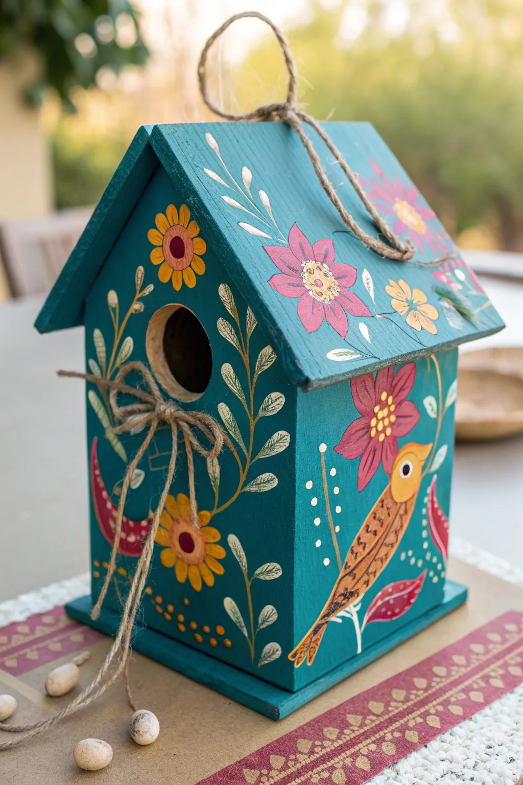 Transforming 'trash' into treasure: a recycled masterpiece that inspires creativity!