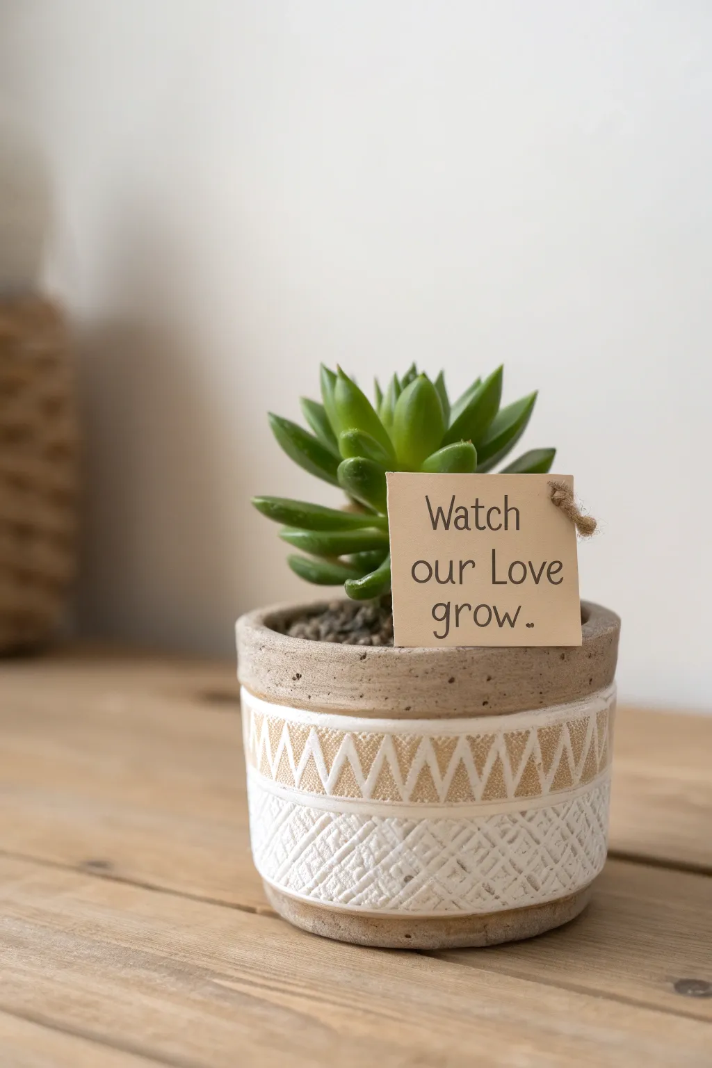 A touch of green, a gift of growth. Perfect for spreading love and gratitude.