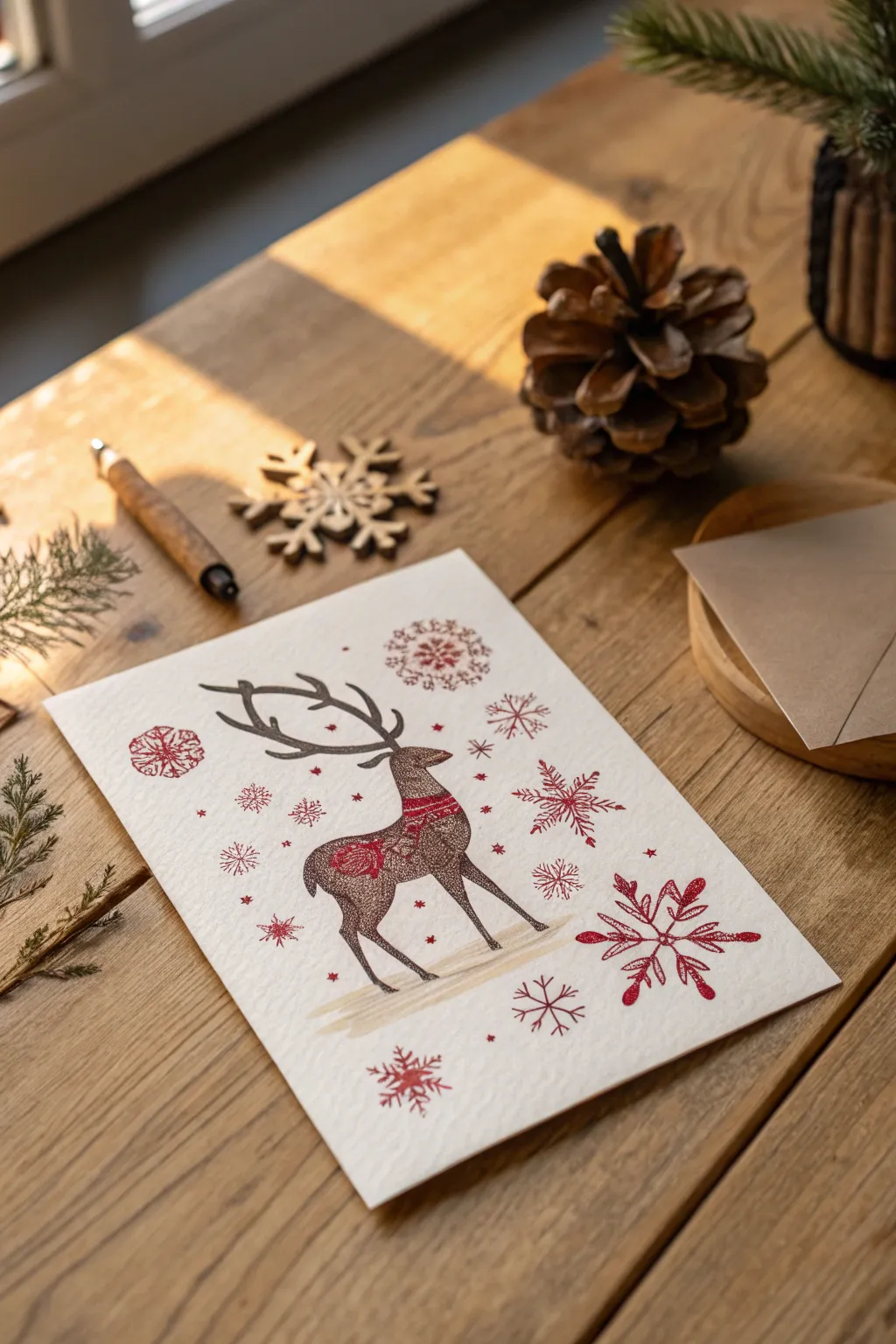 Celebrate baby's first Christmas with a touch of minimalist magic and traditional charm.