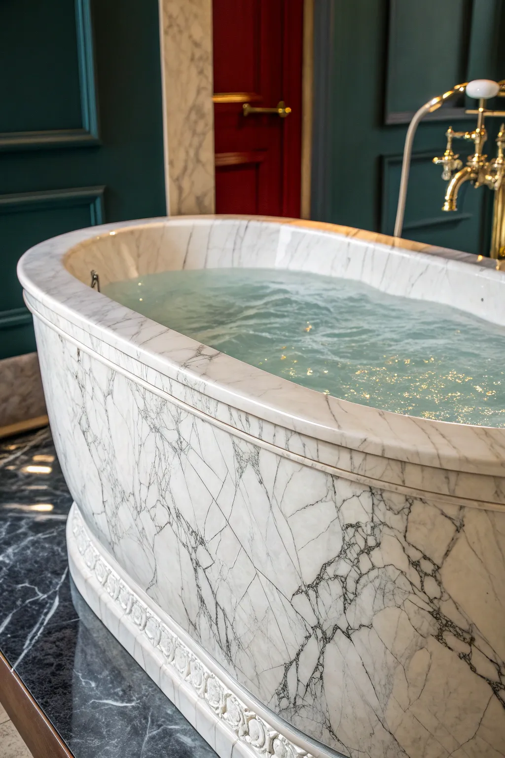 Transform your space with the timeless elegance of marble finishes. Experience luxury crafted to perfection.