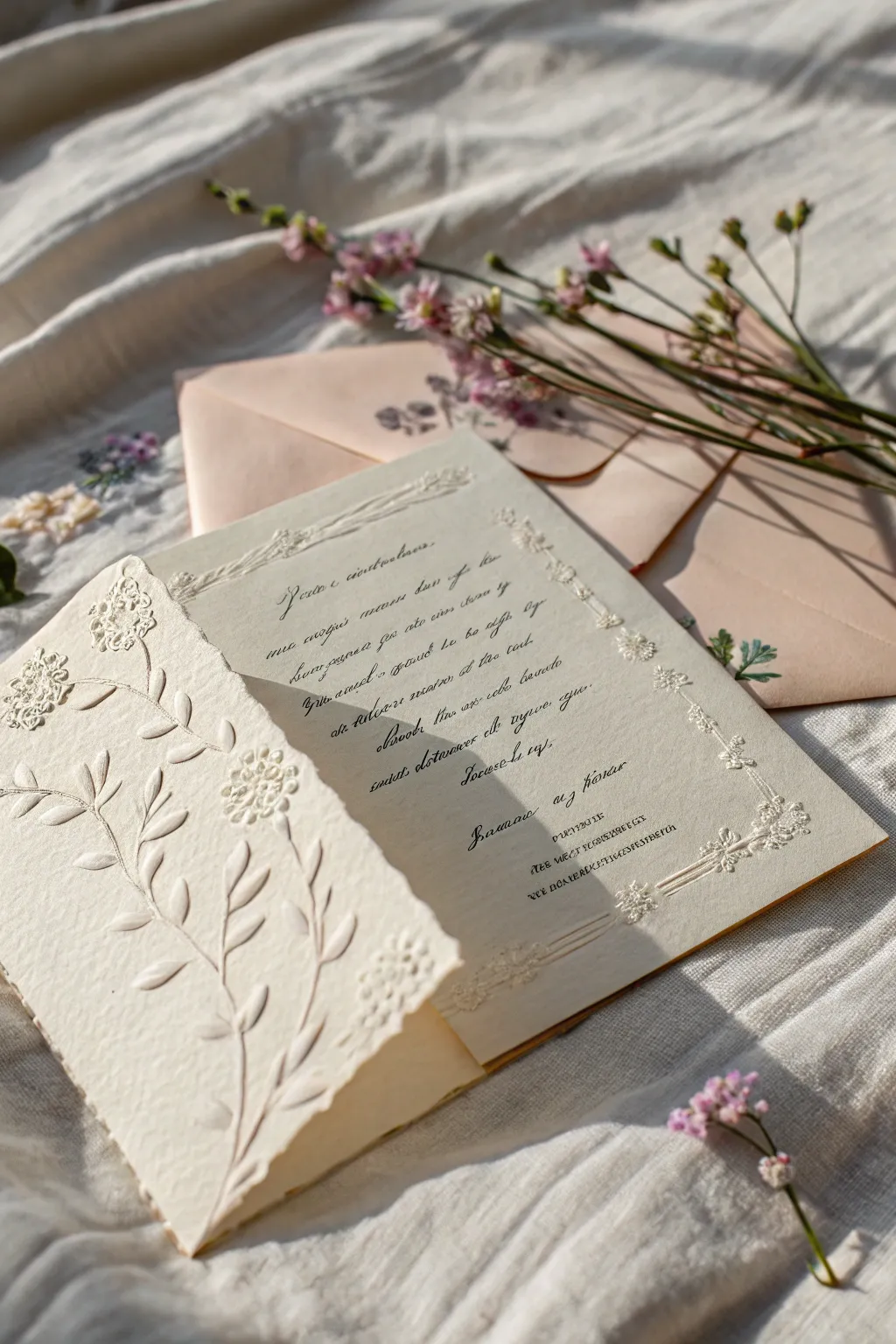 Capture your love story with a vintage card that speaks from the heart.