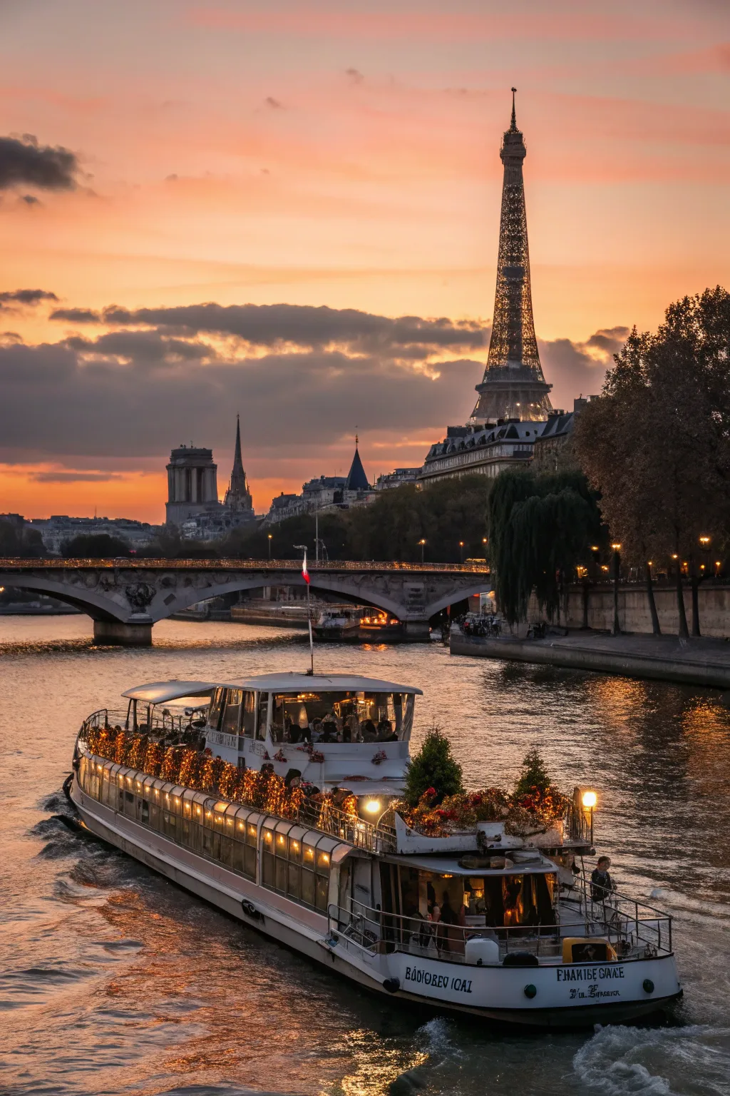 Set sail on the Seine for a unique Parisian perspective.