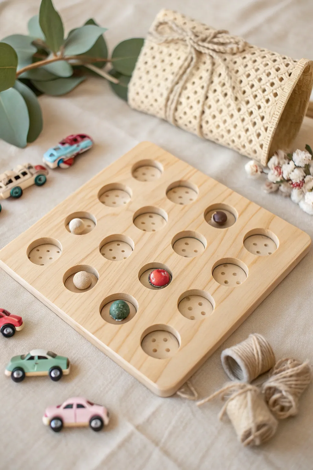 Discover the joy in simplicity with our Mini Toy Wonderland punch board, where tiny treasures await!