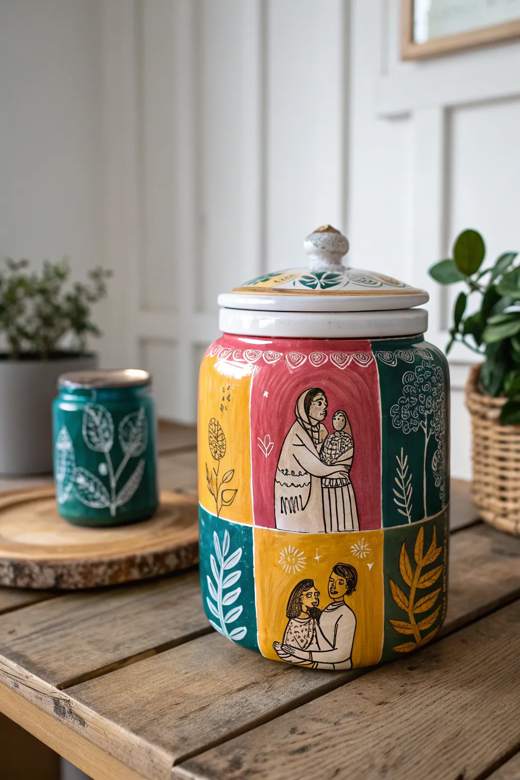 Embrace family creativity with a uniquely decorated blessing jar that tells your story.