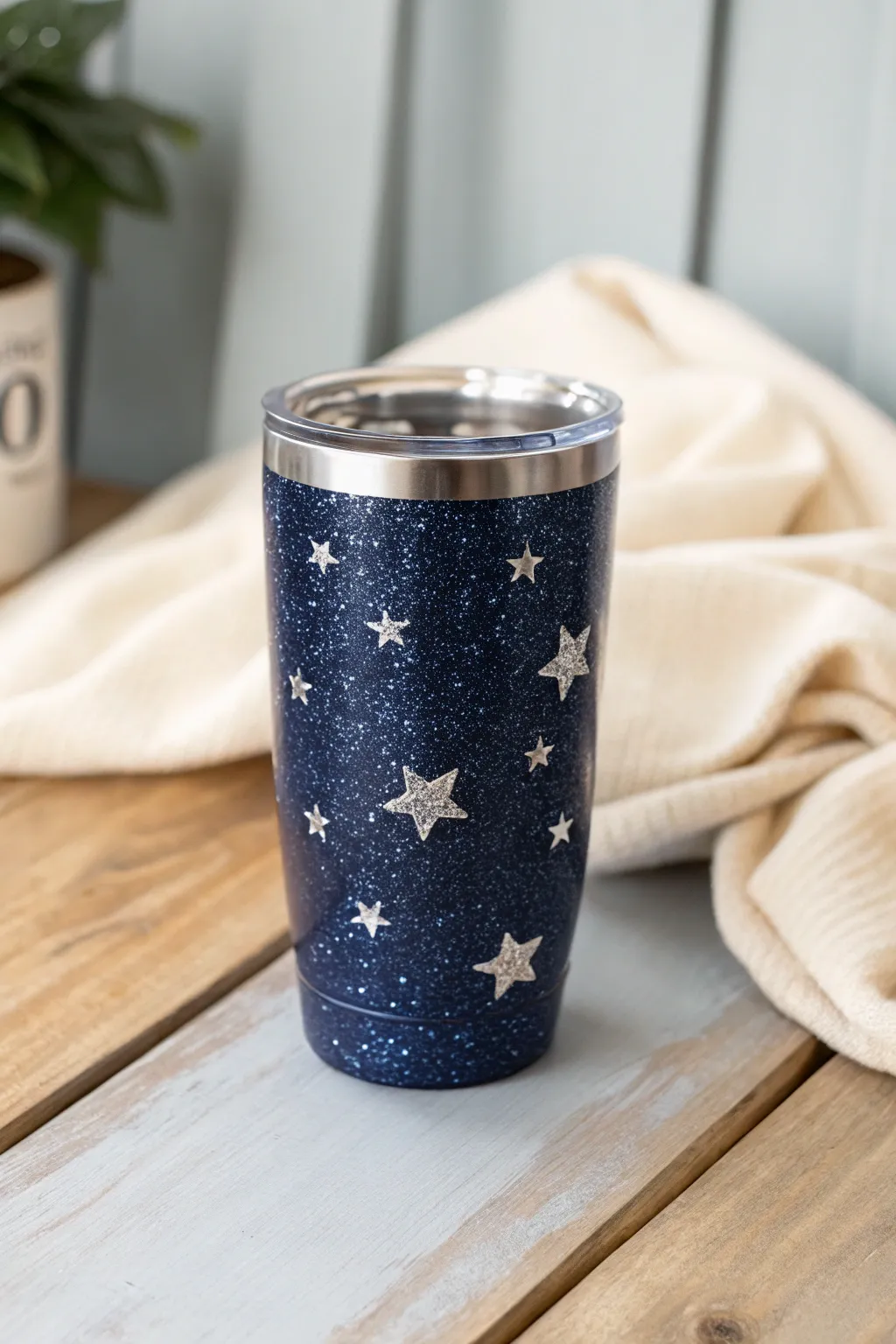 Sip the cosmos with this Starry Night tumbler, where every drink is a journey through a glittering galaxy.