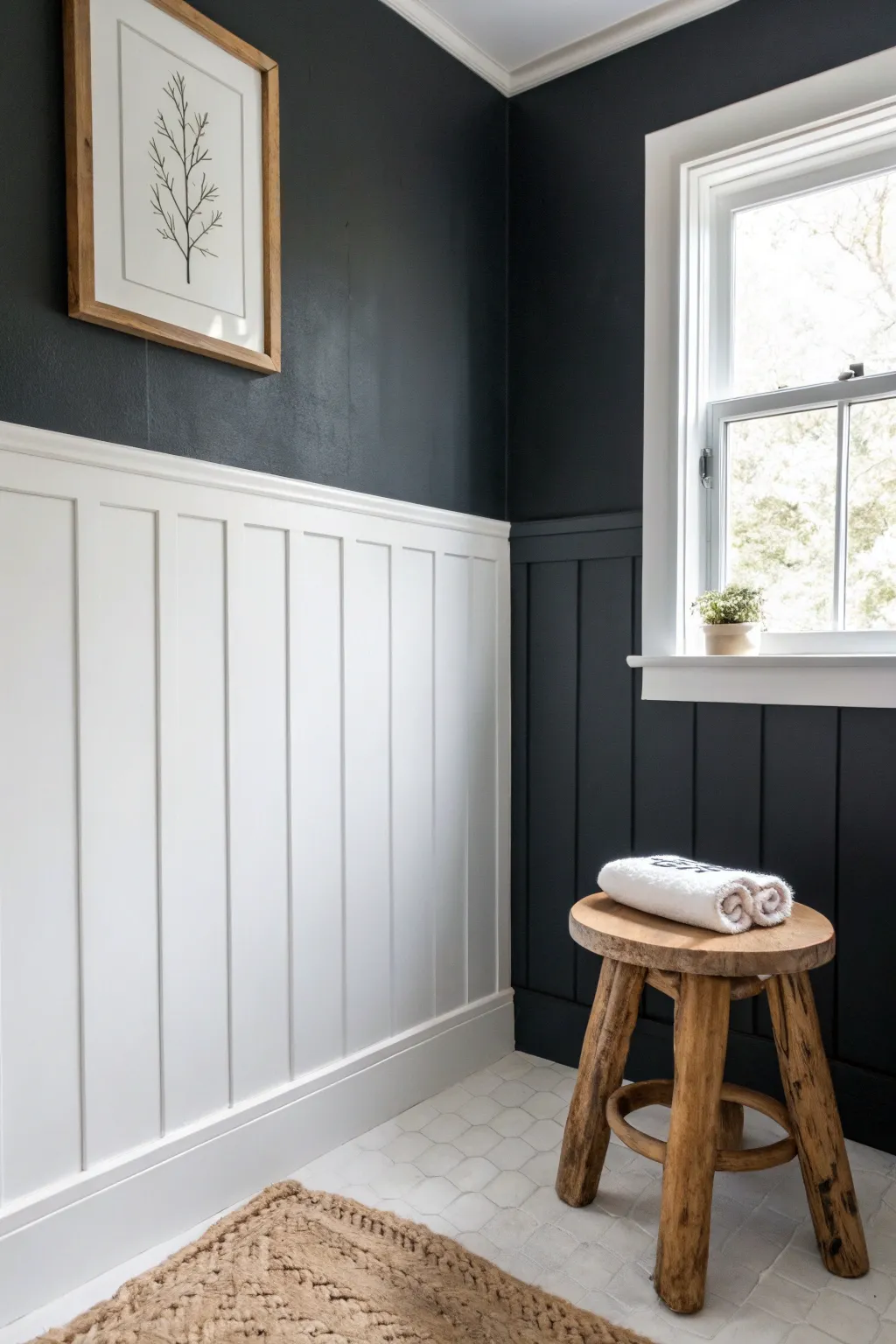 Embrace elegance with bold contrasts: Where Scandinavian simplicity meets boho charm.