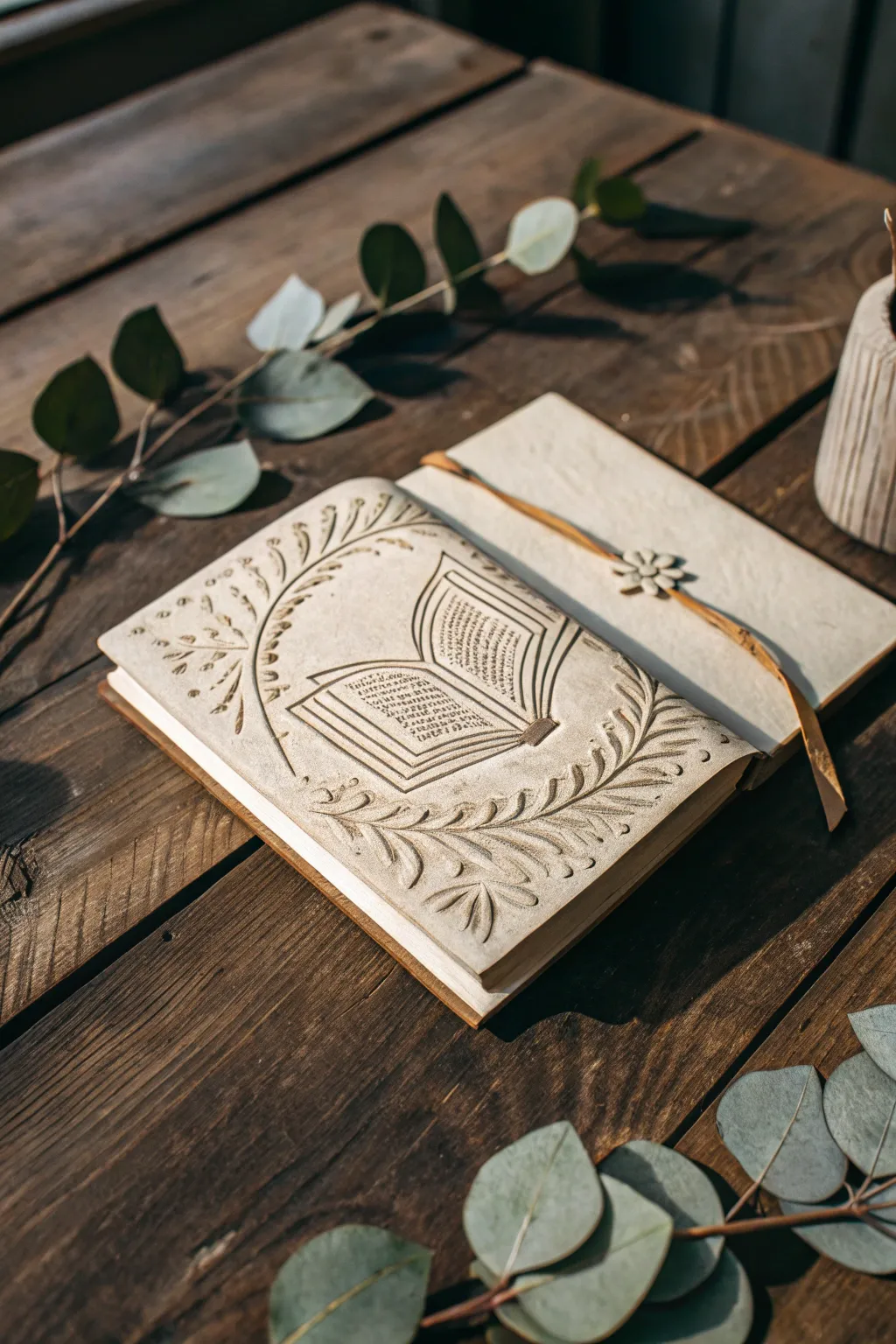 Imprint your passion for reading with elegance and style.