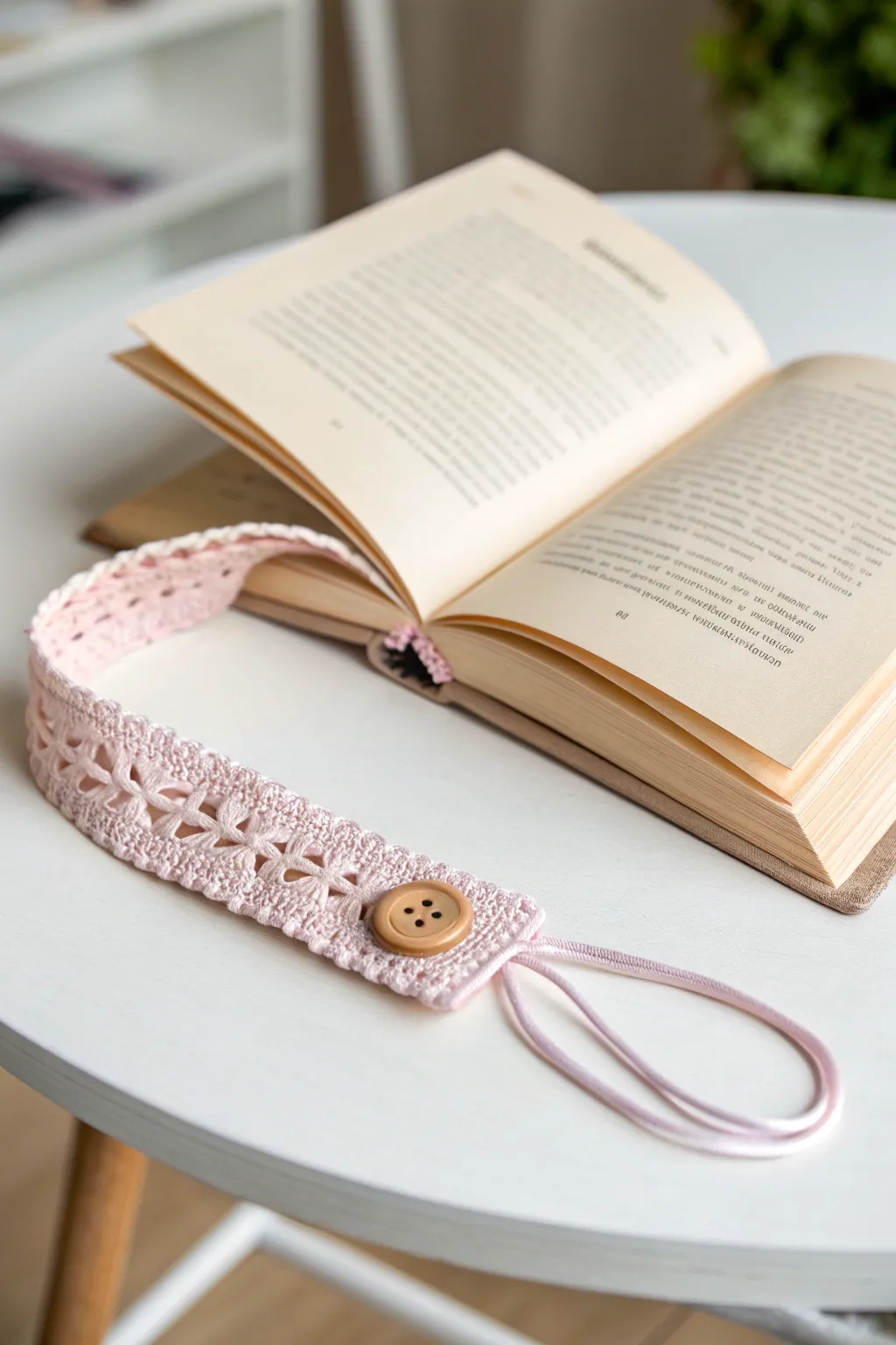 Elevate your reading experience with this handcrafted elastic band bookmark—where minimalist design meets Boho elegance.