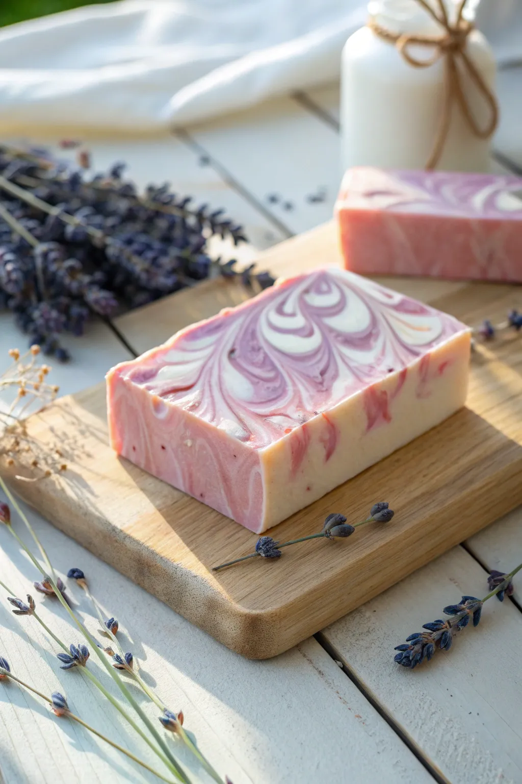 Elevate your bridal shower with handcrafted soap bars, where simplicity meets natural elegance.