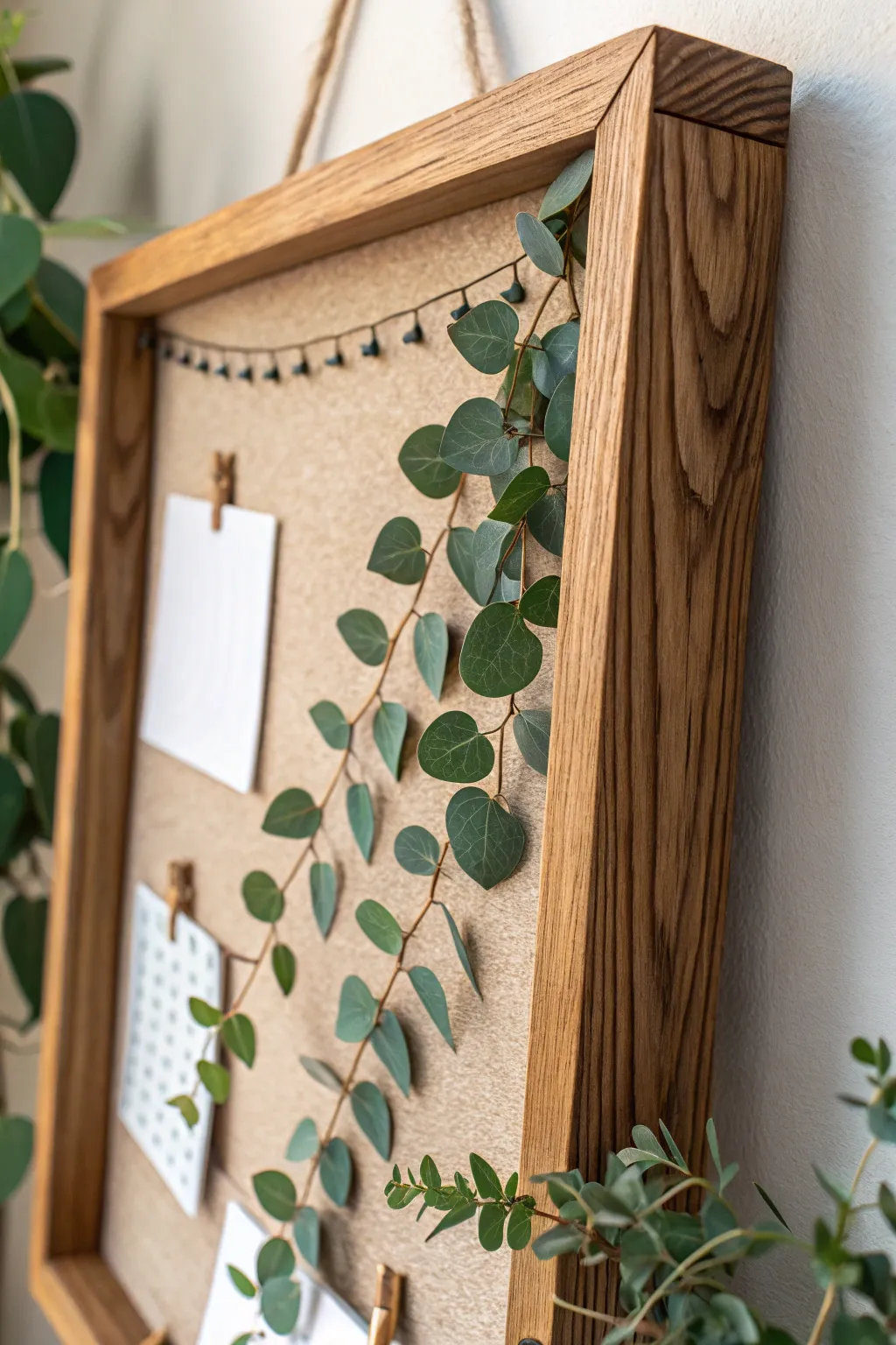Bring the tranquility of nature indoors with this elegantly crafted bulletin board, perfect for a serene and stylish space.