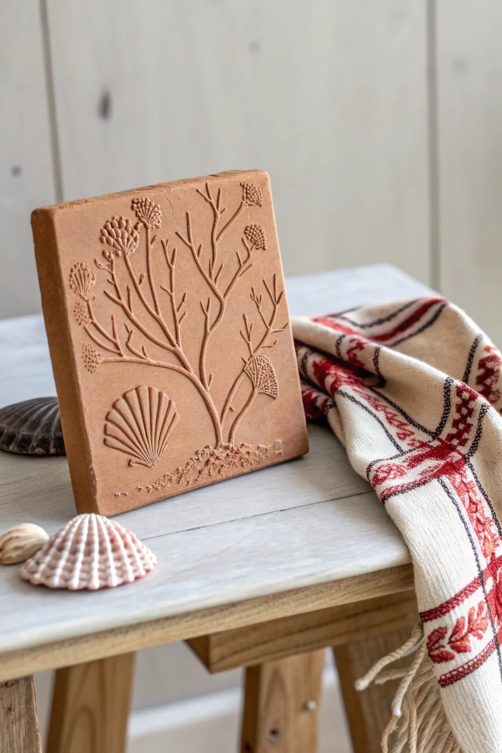 Capture the beauty of nature with these stunning clay prints, perfect for little hands and creative minds.