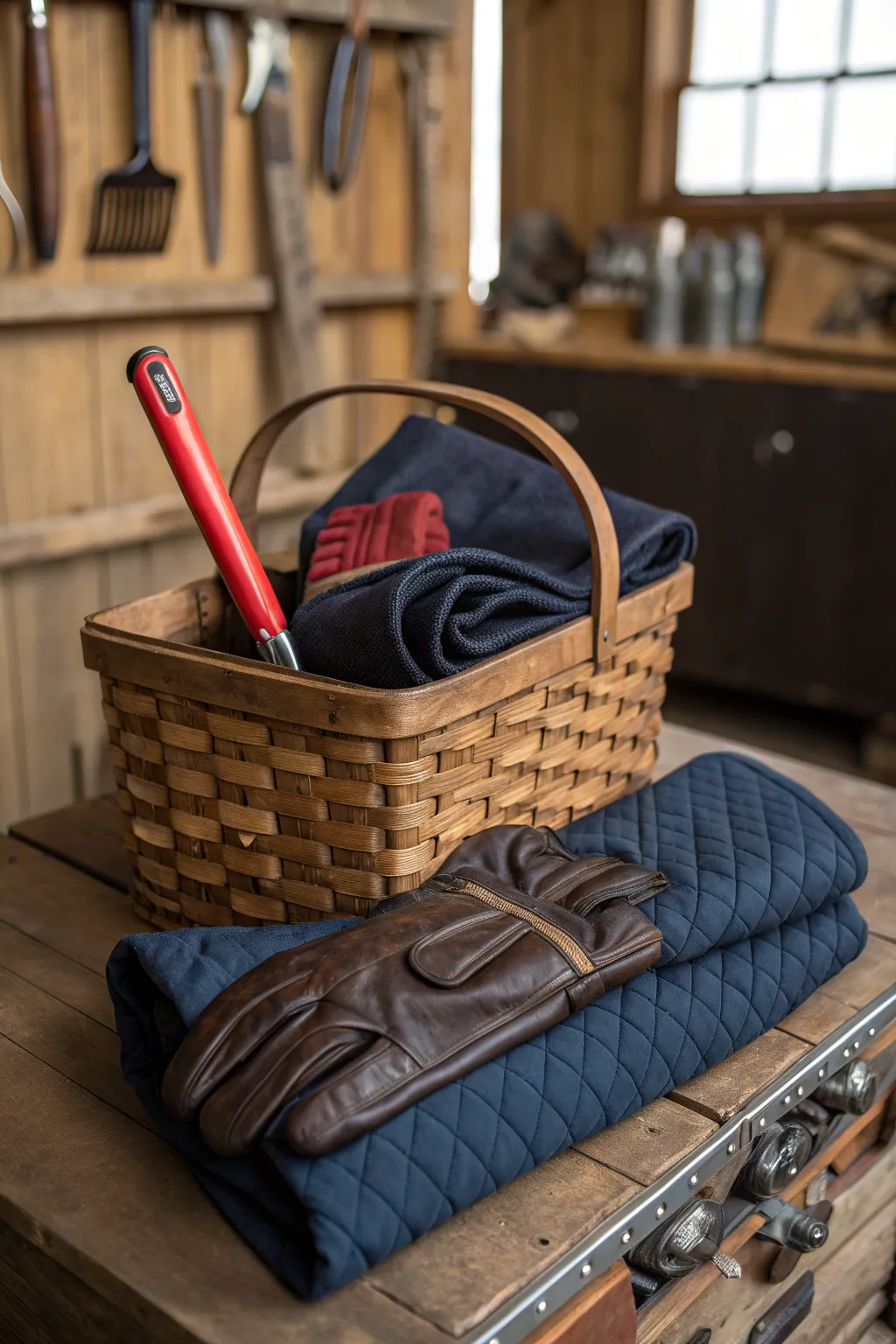 Gear up for winter with a stylish car care kit that blends functionality with rugged charm.
