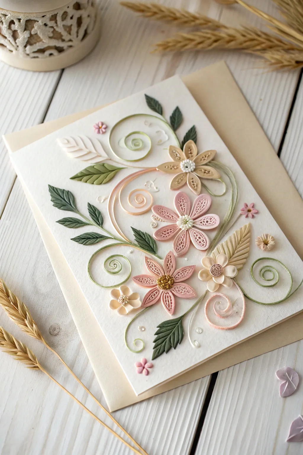 Embrace the art of quilling: Craft beauty with simplicity in every detail.
