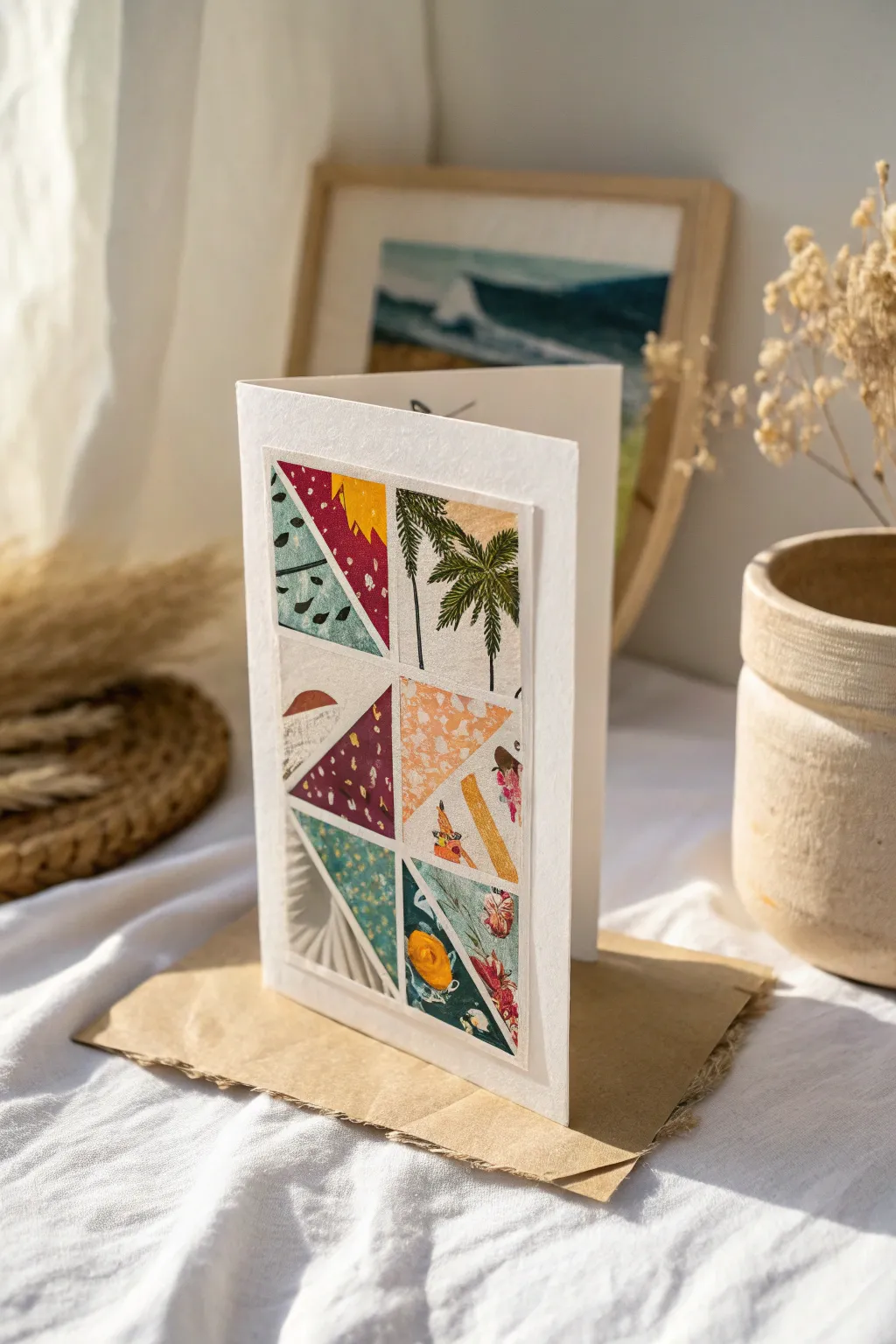 Get creative and eco-friendly with these stunning handmade challenge cards!