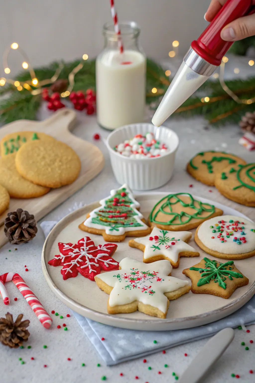 Get creative in the kitchen with a cookie decorating session.