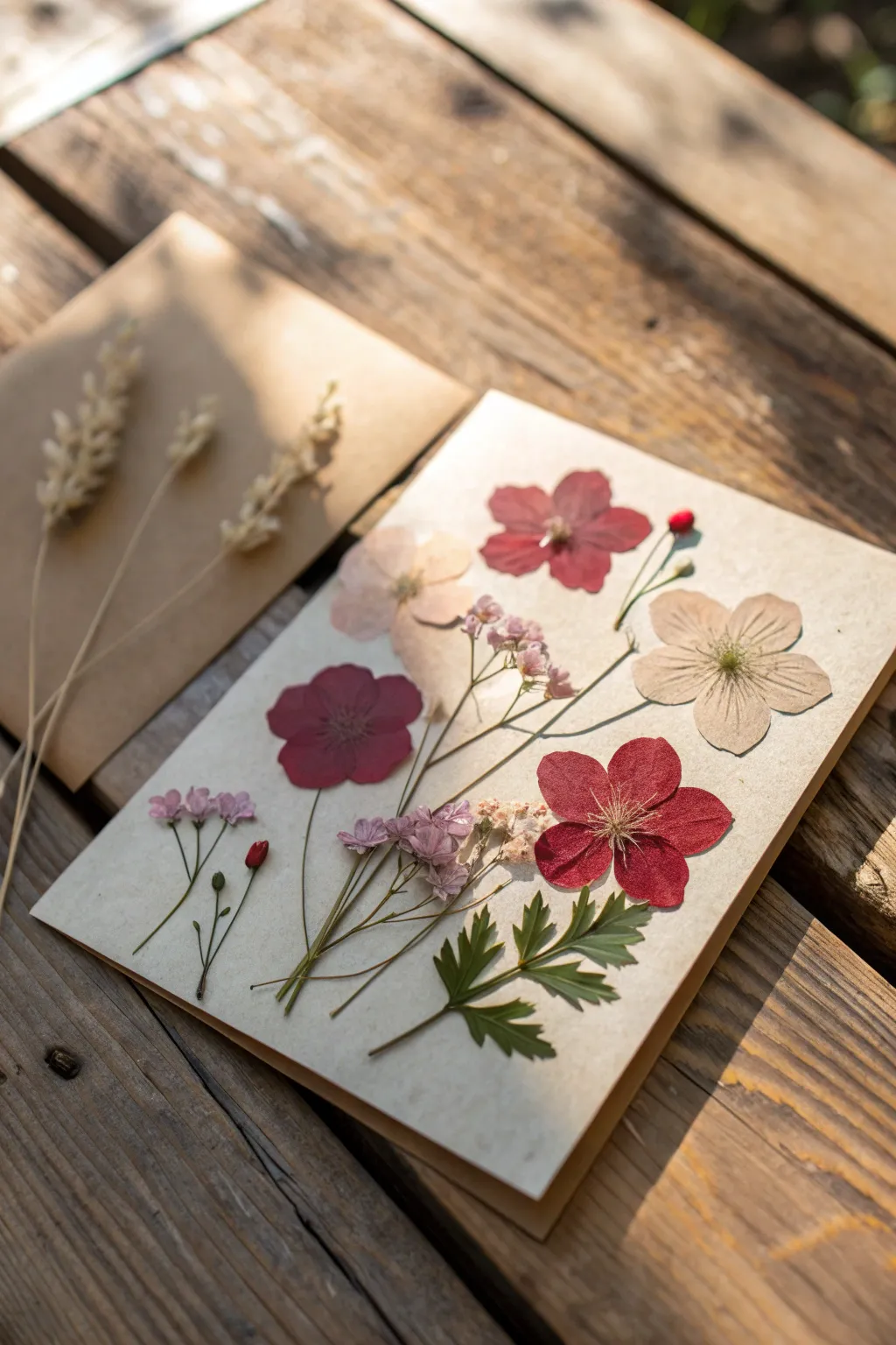 Capture nature's elegance with handmade floral cards - perfect for heartfelt Mother's Day messages.