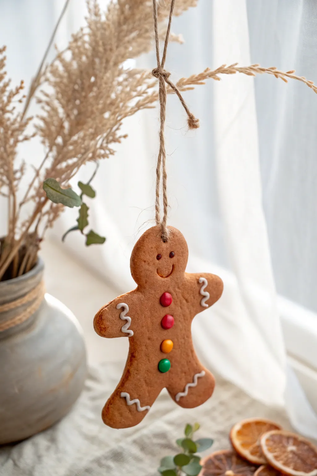 Crafted with love: A clay gingerbread man that brings holiday cheer without the calories!