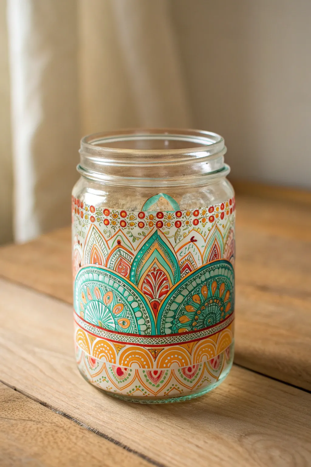 Transform your tip jar into a masterpiece that invites generosity with every vibrant stroke.