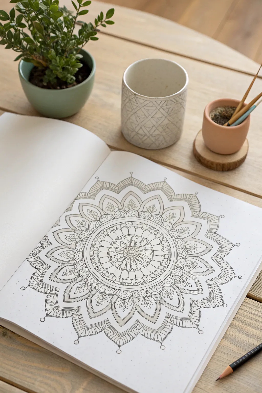 Find your zen with intricate mandala patterns—perfect for mindfulness and creativity.