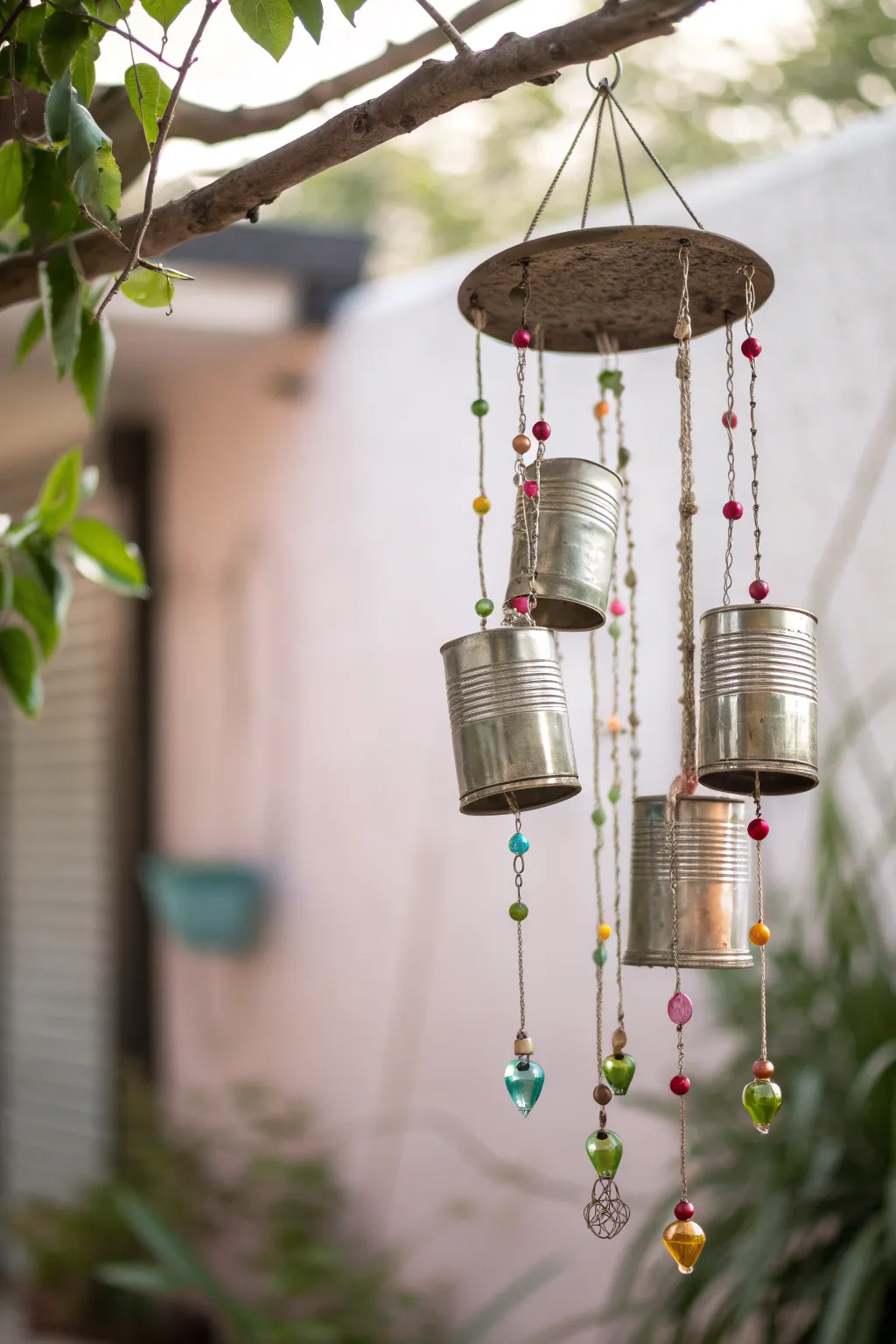 Embrace the charm of vintage-style wind chimes with a touch of Boho elegance.