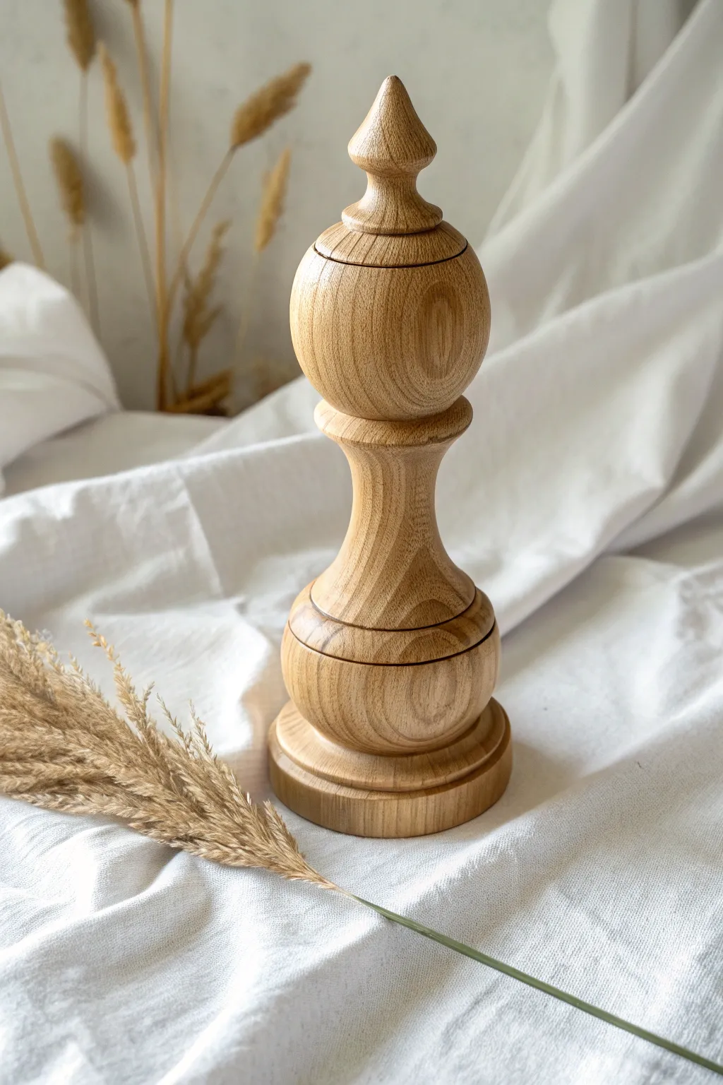 Elevate your decor with handcrafted spindle finials, where simplicity meets elegance.