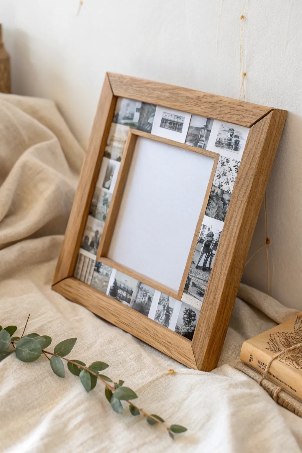 Craft memories: a bespoke photo frame that tells your story.