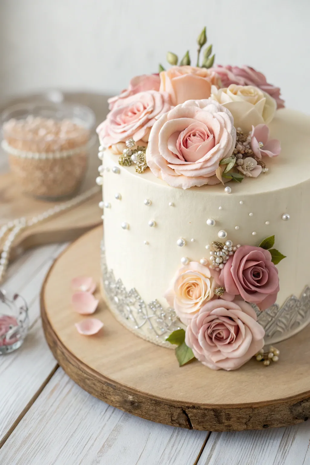 Elevate your celebration with a Floral Fantasy cake, where elegance meets whimsy in every bite.