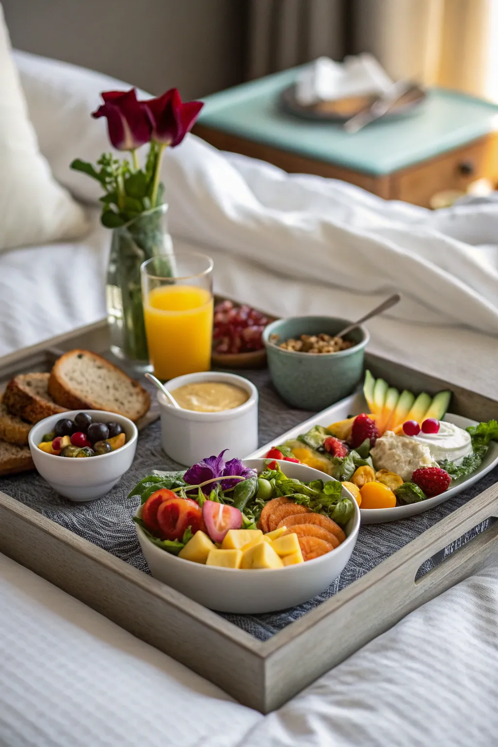 Artful food presentation makes your meal as beautiful as it is delicious.