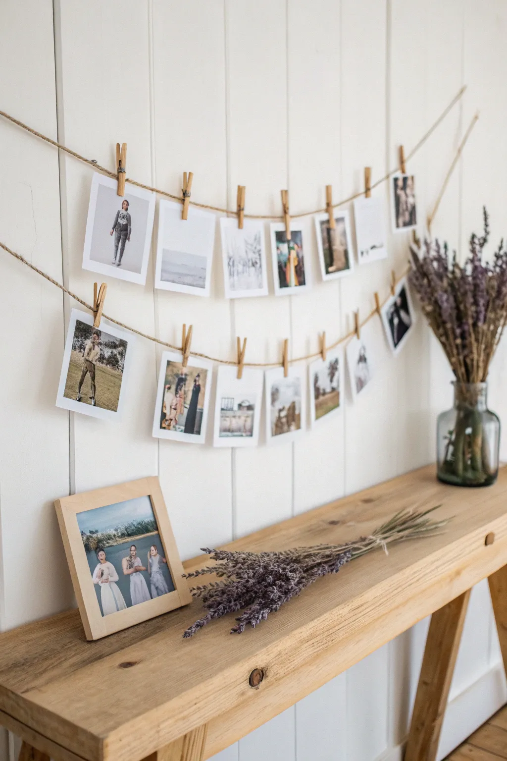 Celebrate a lifetime of memories with a chic and personalized photo timeline display. Perfect for an 80th birthday celebration, this minimalist yet bold decor piece brings nostalgia and elegance together.