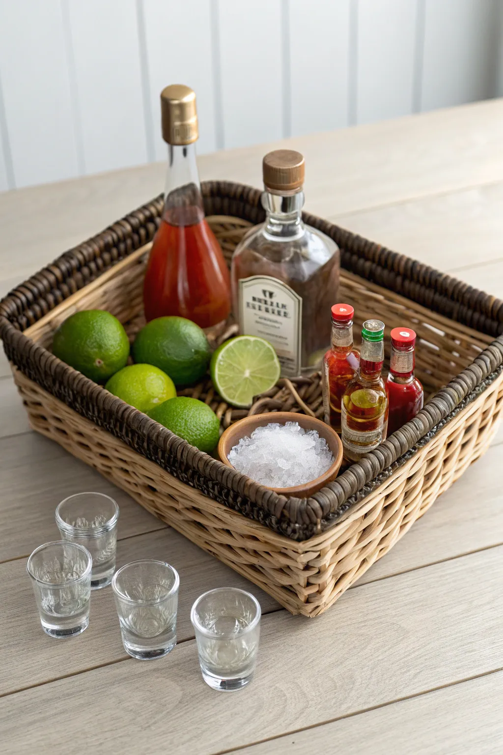 Spice up your gift-giving with a Tequila Fiesta Basket that’s both stylish and spirited!