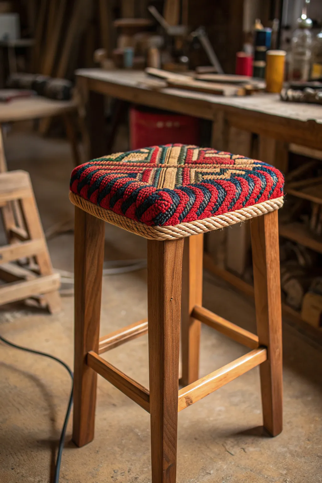 Elevate your space with the art of rope weaving: where style meets comfort.