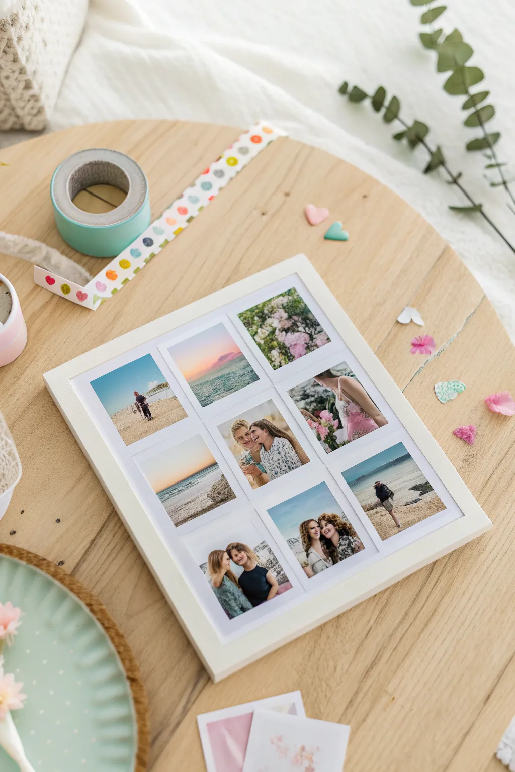 Capture memories in style with a DIY photo collage, perfect for celebrating friendships!