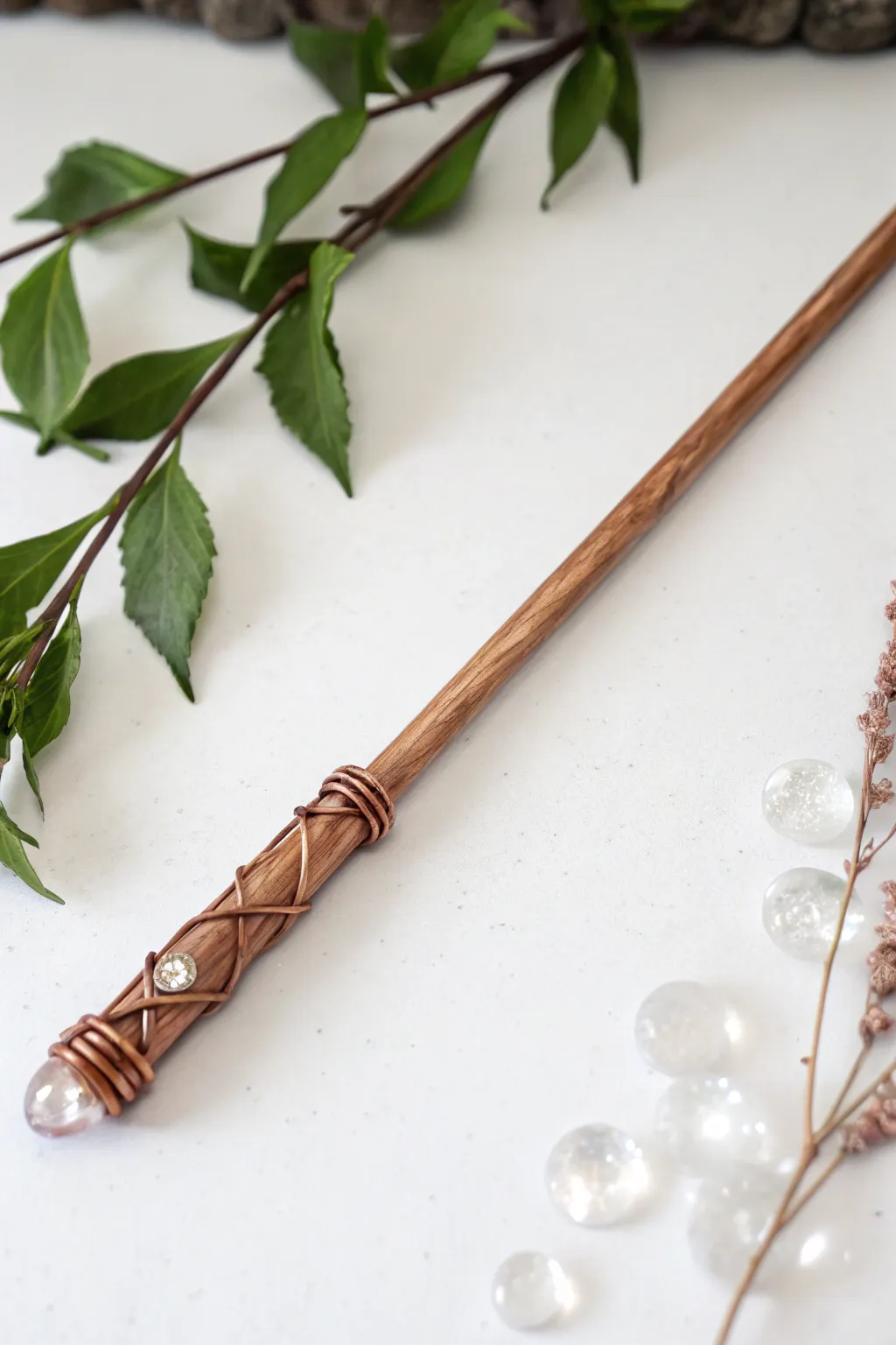 Embrace nature's magic with this enchanting DIY forest fairy wand.