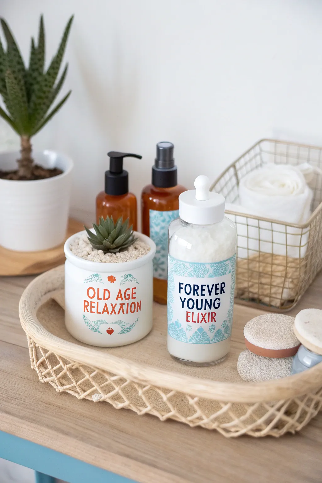 Celebrate turning 30 with a touch of humor and relaxation in a beautifully crafted DIY spa kit.