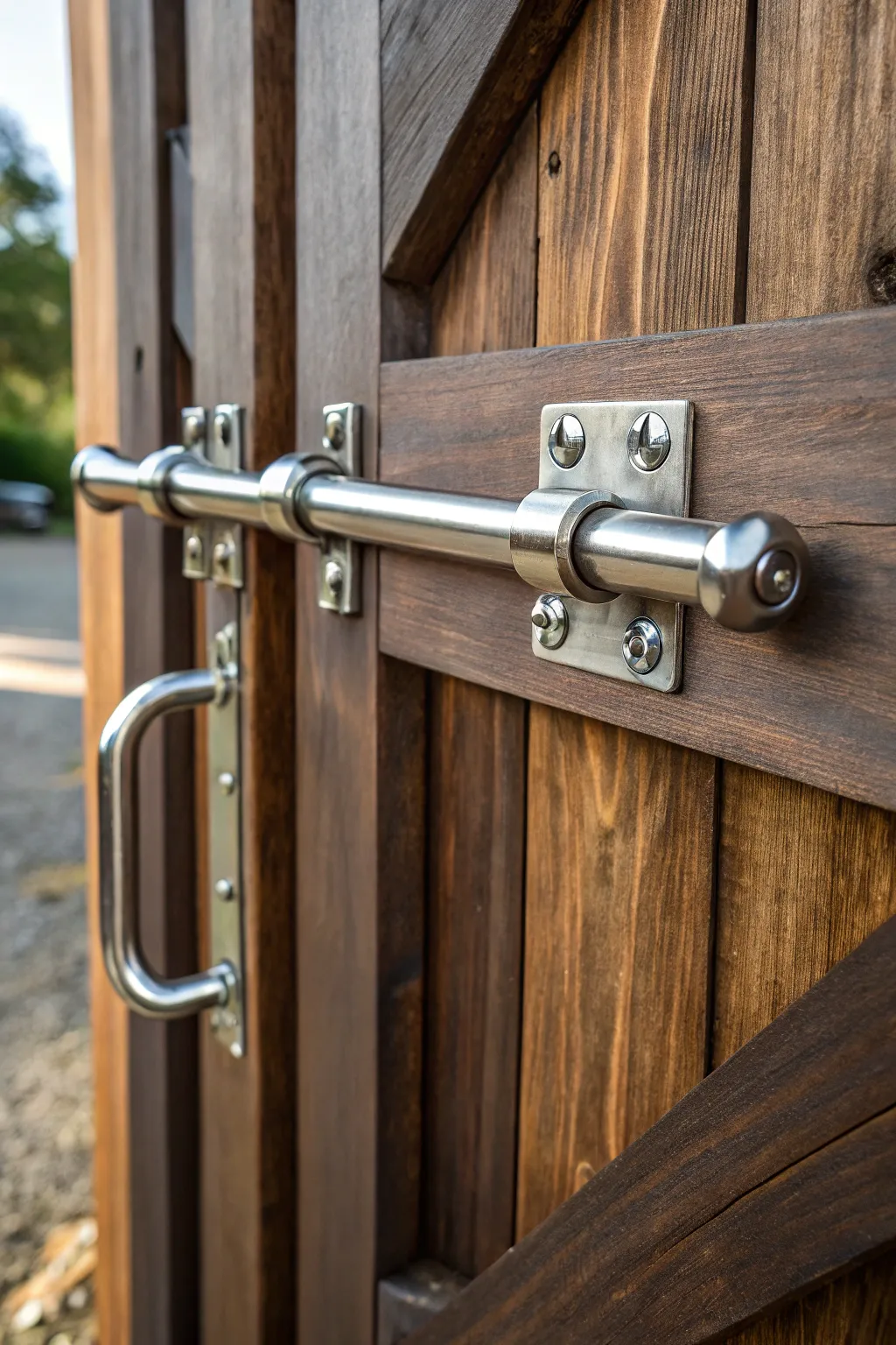 Elevate your gate with a modern twist on the classic sliding bolt—where sleek design meets bold craftsmanship.