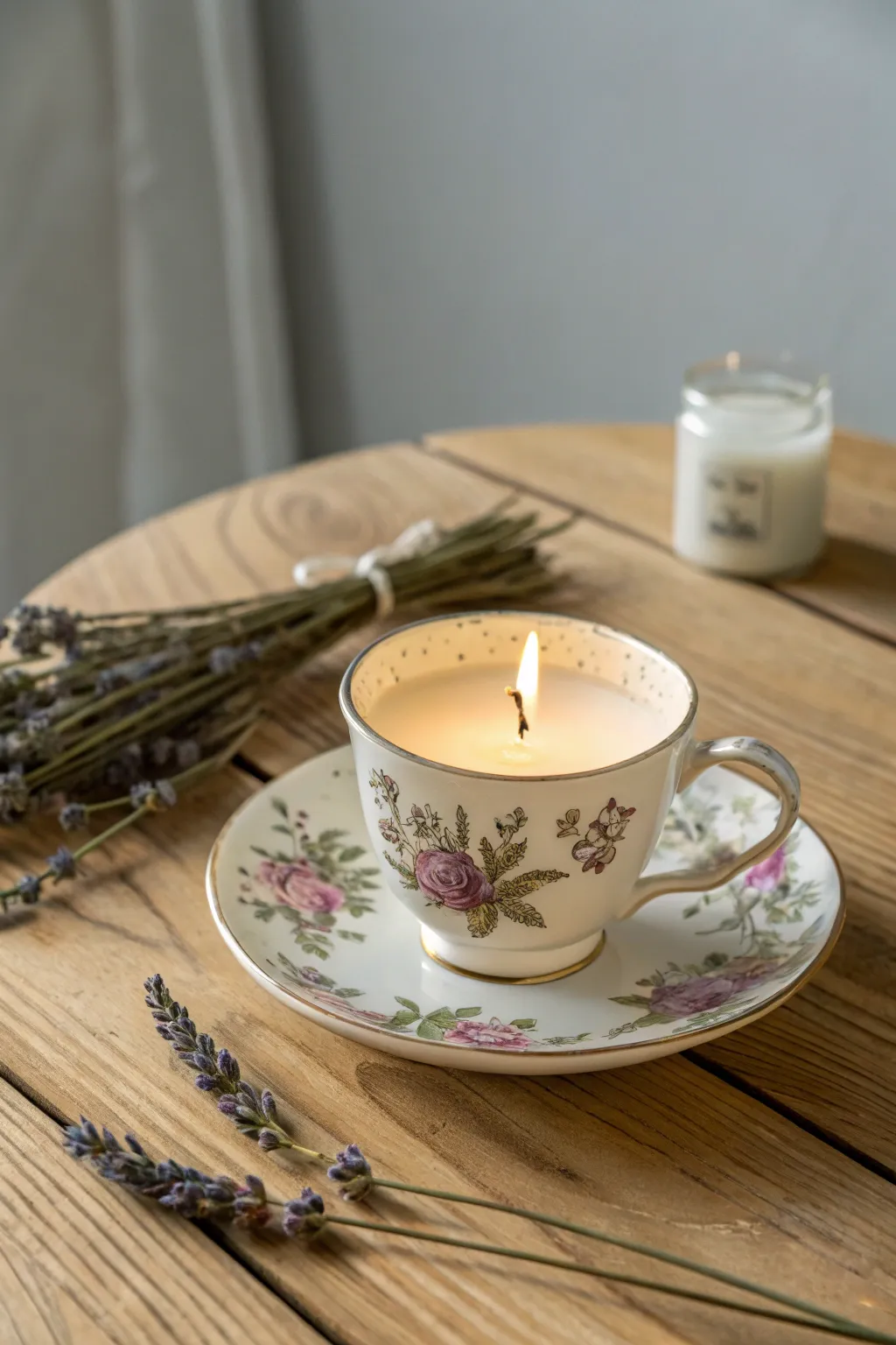 Transform vintage charm into warmth with a DIY teacup candle — the perfect cozy gift for tea lovers.