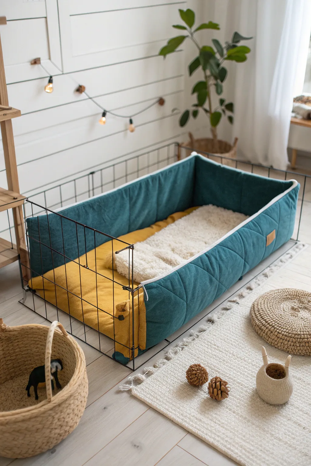 Transform your guinea pig's playtime with a cozy, fleece-lined floor – where comfort meets style.