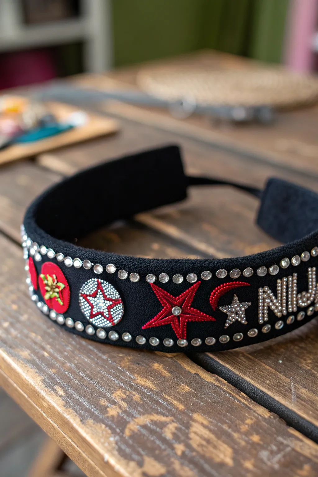 Unleash your inner ninja with handcrafted headbands that blend style and craftsmanship!