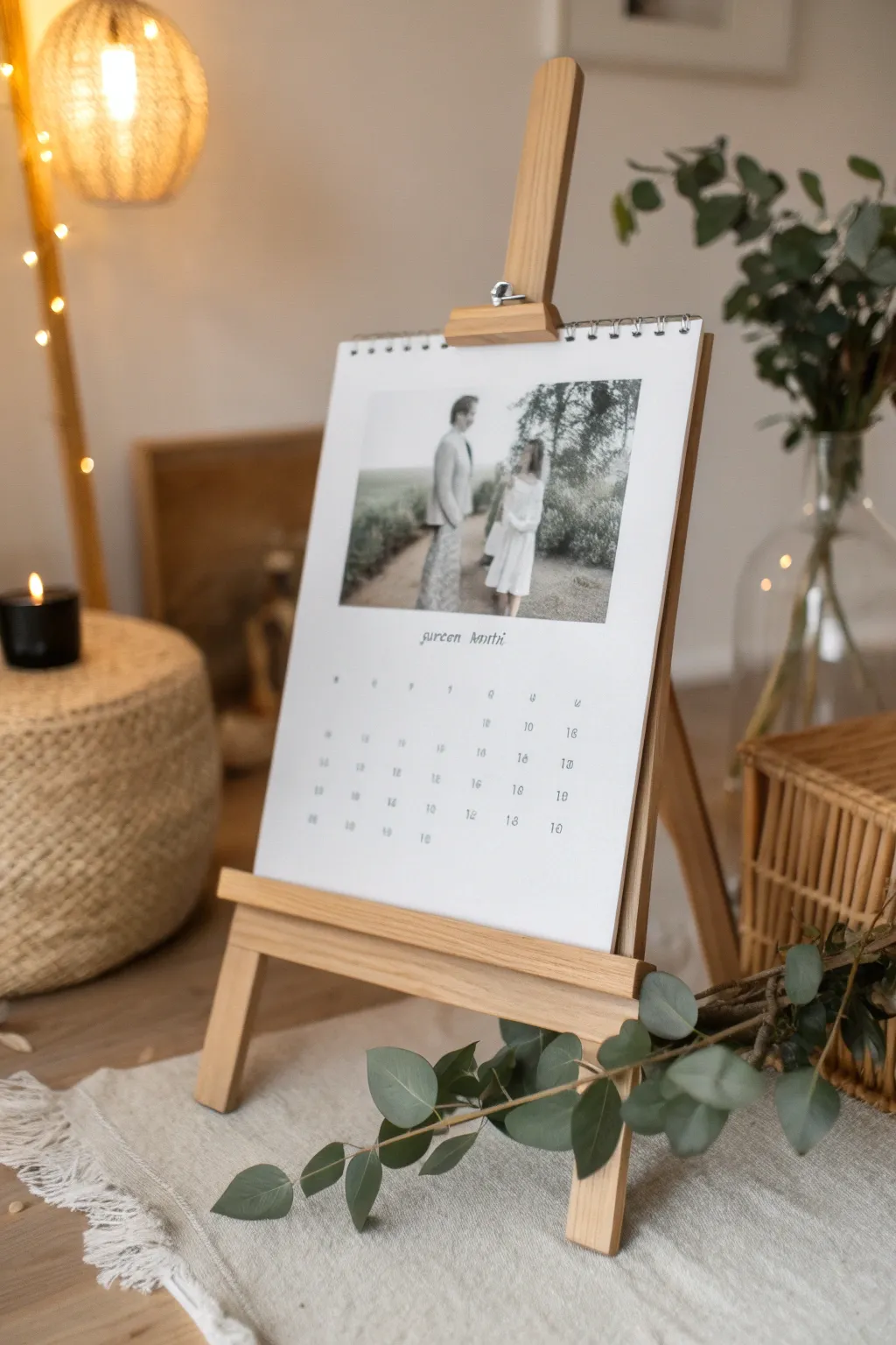 Brighten every month with cherished memories in a handcrafted calendar.