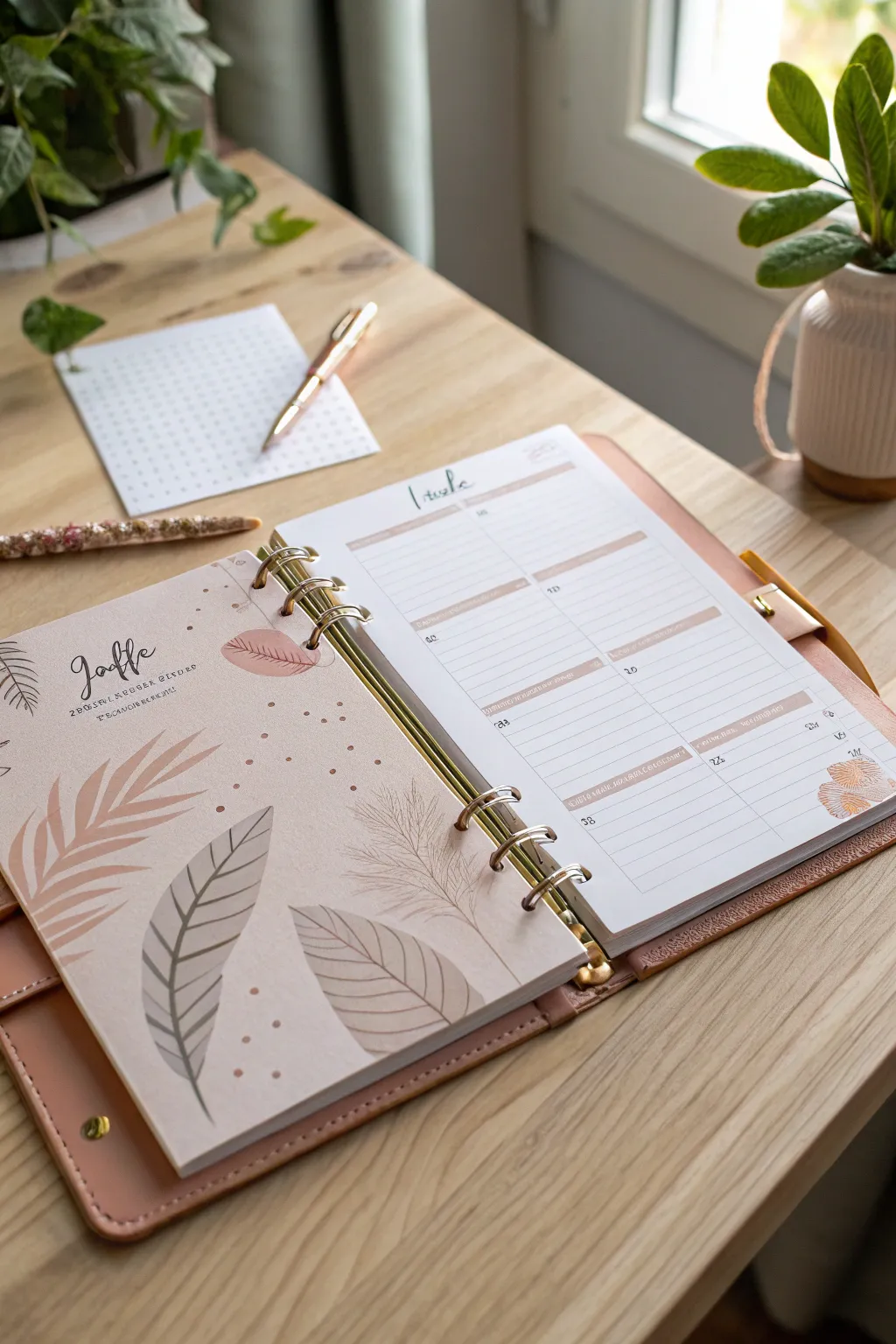 Unfold your creativity with elegant DIY planner fold-outs—where minimalist design meets boho charm.